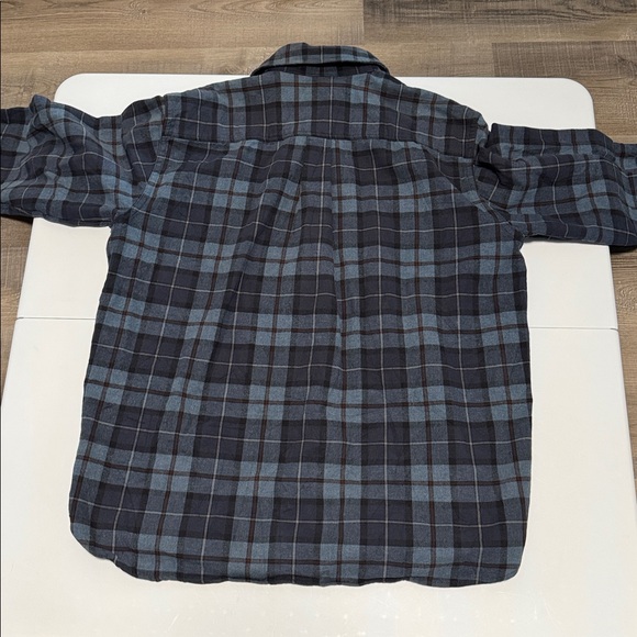 Vintage L.L.Bean Plaid Long Sleeve Flannel - Picture 8 of 9